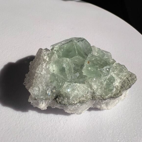 Natural Raw Green‎ Fluorite Specimen - Picture 13 of 14
